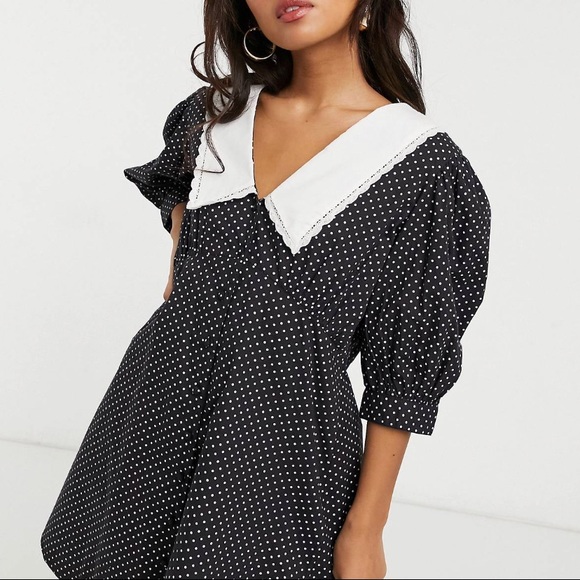 Petite polka dotted dress - Picture 3 of 3